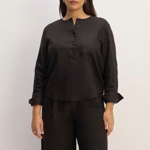 Everlane Linen Popover Shirt